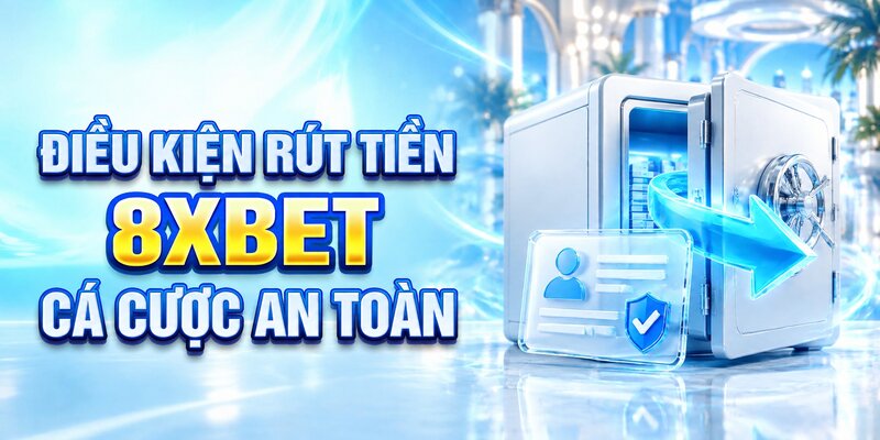 Điều kiện rút tiền 8XBET cá cược an toàn