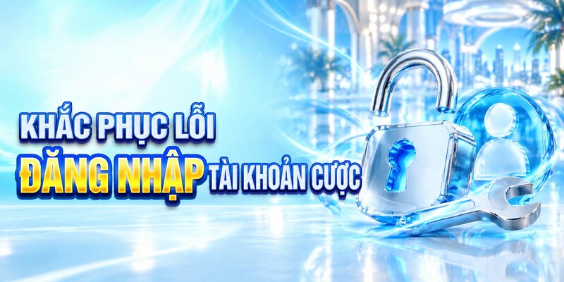 Khắc phục lỗi đăng nhập tài khoản cược 