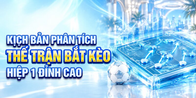 Kịch bản phân tích thế trận bắt kèo hiệp 1 đỉnh cao