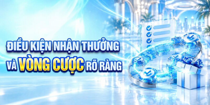 Điều kiện nhận thưởng và vòng cược rõ ràng