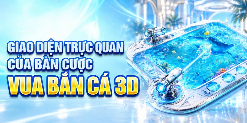 Giao diện trực quan của bàn cược vua bắn cá 3D