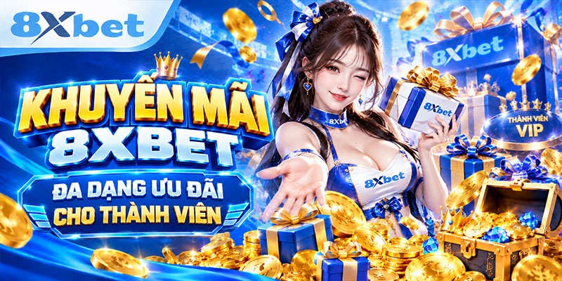 Khuyến mãi 8XBET đa dạng ưu đãi cho thành viên